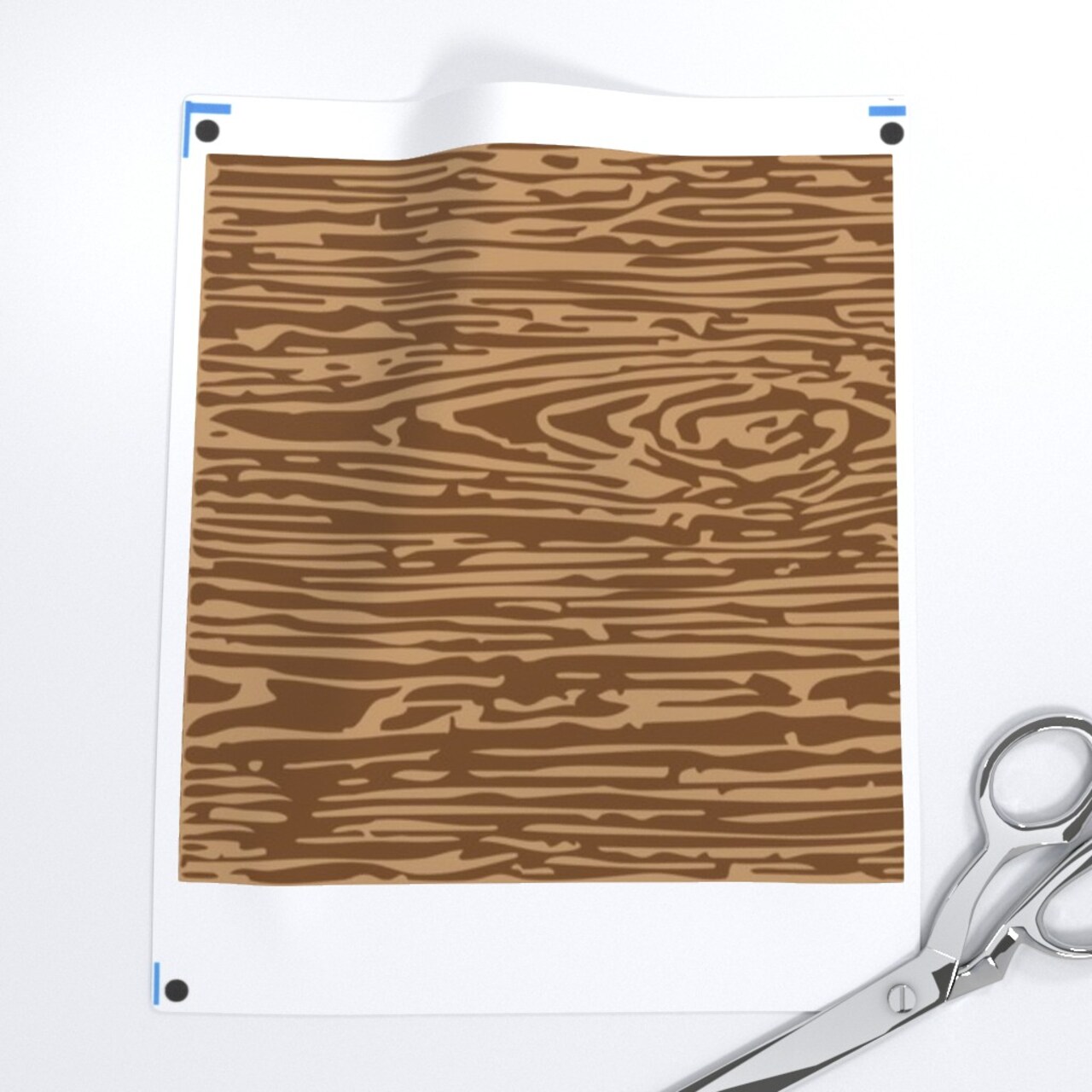 Brown Wood Grain Nature Custom Printed Fabric by Spoonflower Various Fabrics by the Yard or Fat Quarter